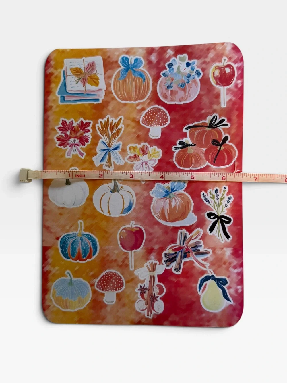 80 homemade matte fall autumn stickers